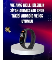TPU ve Silikon Kordonlu Akıllı Bileklik – 20 Gün Bekleme Süresi