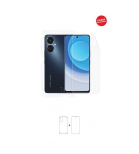 TECNO CAMON 19 ÖN, ARKA VE YAN FULL BODY 360 DERECE KORUYUCU TPU FİLM