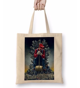 Lord Mario Game of Thrones Bez Çanta Uzun Saplı