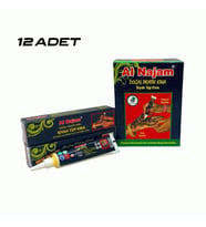 12 ADET AL NAJAM SİYAH TÜP KINA 30GR (4915) GO-53-vice/(1395) 04906