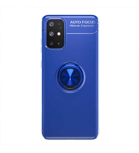 Samsung Galaxy A31 Uyumlu Kılıf Zore Ravel Silikon Kapak (Kırmızı)