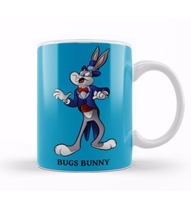 Looney  Tunes Bugs  Bunny Kupa Bardak Porselen