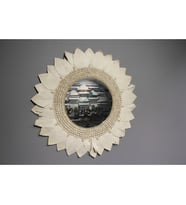 Periboia Makrome Duvar Aynası Model 1 (Çok Renkli)