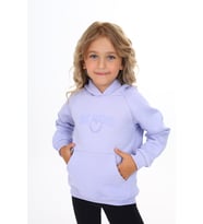 Toontoy Kız Çocuk Baskılı Sweatshirt (Mavi)