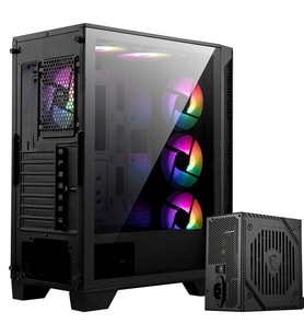 MSI MAG FORCE 120A 650W 80+ BRONZE Gaming Mid-Tower PC Kasası