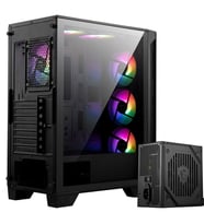 MSI MAG FORCE 120A 650W 80+ BRONZE Gaming Mid-Tower PC Kasası