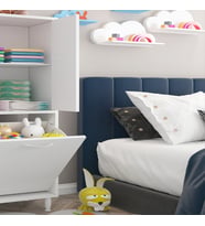 MODİLAYN İNCİ 57x165x30 cm Mutfak Dolabı Oyuncak Dolabı Banyo Dolabı Çok Amaçlı Dolap ARD-133