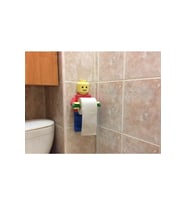 Lego Figürü Tasarımlı Tuvalet Kağıdı Tutucu