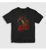 Presmono Unisex Çocuk Siyah Scorpion V2 Mortal Kombat T-Shirt 147489tt