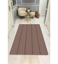 Modern Desenli Dijital Baskı Kaymaz Taban Halı H0177
