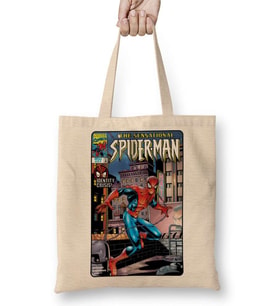 Spiderman Marvel The Sensational Bez Çanta Uzun Saplı