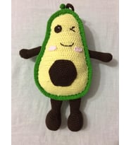 Avokado Bebek Uyku Arkadaşı Amigurumi Organik Oyuncak