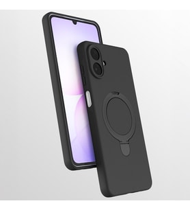 Samsung Galaxy A07 Uyumlu Kılıf M-safe Şarj Özellikli Standlı Zore Samara Kapak