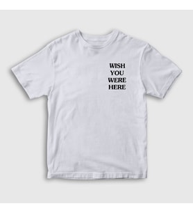 Presmono Unisex Çocuk Beyaz Wish Astroworld Travis Scott T-Shirt 43541tt (Beyaz)