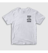 Presmono Unisex Çocuk Beyaz Wish Astroworld Travis Scott T-Shirt 43541tt (Beyaz)