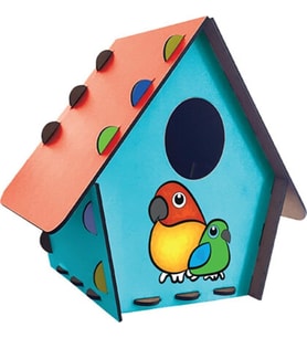 Kumtoys Ahşap Kuş Evi