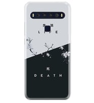 TCL 10L Kılıf Desenli Silikon Life and Death 1339