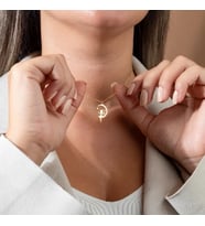 Tinkerbell Peri Kolye 925K Gümüş (Gold)