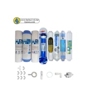 Purefer Açık kasa çift sedimentli Sertifikalı 8li Filmtec Dupon mebran 4lü mineral+B12alkali+detox