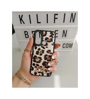 Xiaomi Redmi Note 8 Leopar Love Süslü kılıf Modeli