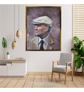 ÇERÇEVELİ ATATÜRK TABLO S413