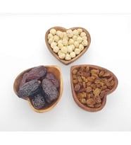 3'lü Karışık Kuruyemiş ( Kudüs Hurması + Fındık İçi + İzmir Kuru Üzüm ) 750 Gram