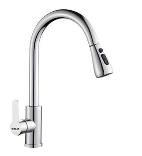 Fleko Spiralli Krom Mutfak Eviye Bataryası KS10S01