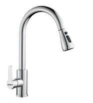 Fleko Spiralli Krom Mutfak Eviye Bataryası KS10S01