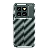 Xiaomi Mi 14t Pro Kılıf Auto Focus Karbon Kapak - Koyu Yeşil