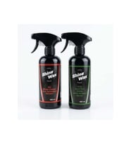 Shine Wax Jant Temizleyici & Lastik Parlatıcı Sprey 500 ml 2'li Set