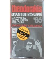(Plak Değildir KASET tir) Theodorakis İstanbul Konseri '86 Kaset