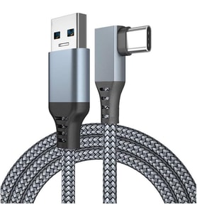 Vr5 Usb3.2 Oculus Quest 3/2/1 Pico 4 Aksesuarları ve PC/Steam VR, 5Gbps Yüksek Hızlı PC Veri Aktarımı, VR Kulaklık, Oyun Bilgisayarı, Sanal gerçeklik gözlüğü uyumlu 5 metre