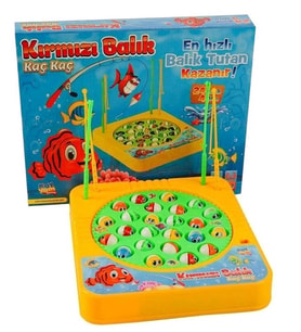Mey İthalat® KAY-4010 PİLLİ KIRMIZI BALIK OYUNU -VRD