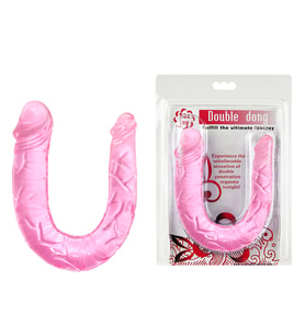 Pretty Love Double Dong 30 Cm Çift Taraflı Jel Dildo Vajinal Penis
