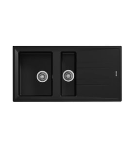 Teka Stone 60 B-TG Metalik Siyah Granit Eviye