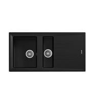 Teka Stone 60 B-TG Metalik Siyah Granit Eviye