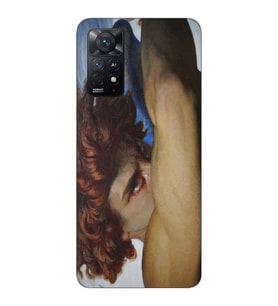 Xiaomi Redmi Note 11 PRO Uyumlu Fallen Angel Tasarımlı Şeffaf Telefon Kılıfı