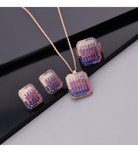 925 Ayar Gümüş Elegant Set
