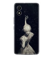 TCL 303 Kılıf Resimli Desenli Baskılı Silikon Star Woman 1332