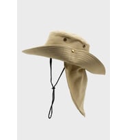 Outdoor Uv Güneş Koruyucu Şapka Camel Lejyoner Safari Şapkası