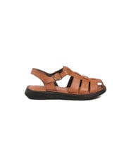 Pierre Cardin Taba Hakiki Deri Erkek Günlük Sandalet PC-7462 M