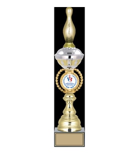 ODAK KUPA - Figürlü Kupalar - Bowling / Pin Figürlü Kupalar FG-066 B - 47 cm
