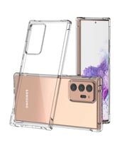 Samsung Galaxy Note 20 Ultra Uyumlu Kılıf Zore Nitro Anti Shock Silikon (Renksiz)