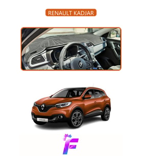 RENAULT KADJAR (2015-2018) Uyumlu Torpido Örtüsü Yansıma Önleyici Tam Koruma Hızlı Montaj J76