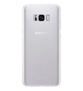 Galaxy S8+ ile Uyumlu Şeffaf Koruyucu Kılıf Gri EF-QG955CSEGWW