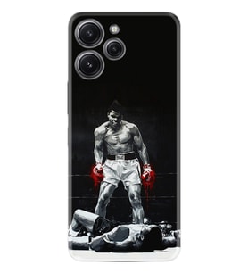 Xiaomi Redmi 12 128 GB 4 GB Ram Kılıf Desenli Silikon Muhammed Ali 1369