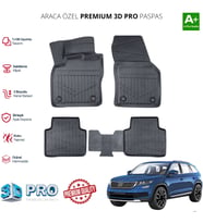 SKODA KODİAQ ARACA ÖZEL 3D PASPAS 2017 2018 2019 2020 2021 2022 2023