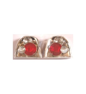 VOLKSWAGEN GOLF- 3- 92/98; MODİFİYE STOP LAMBASI SAĞ/SOL SET 2 PARÇA NİKELAJLI (TYC) 1007-1531