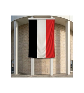 Yemen Bayrağı 140gr Premium Raşel Kumaş 200x300 cm
