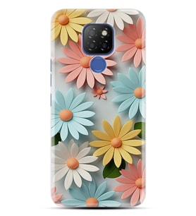 GM9 Pro Kılıf HD Resim Baskılı Güzel Çiçekler StKd -020